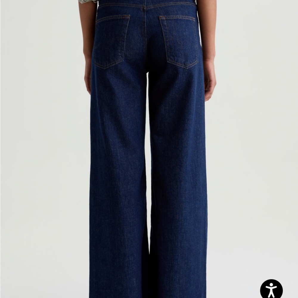 Ag Adriano Goldschmied Women's Saige Wide Leg Jeans - size 28